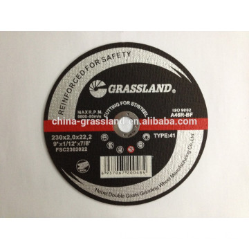 metal cutting disc for abrasive grinding stone adopting cubitron abrasive grain